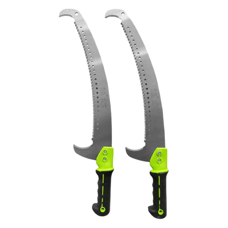 Saw Double Hook High Branch Saw Telescopic Rod Saw Combination Hand Saw Three-sided Grinding Garden Saw in stock Wholesale Wholesale