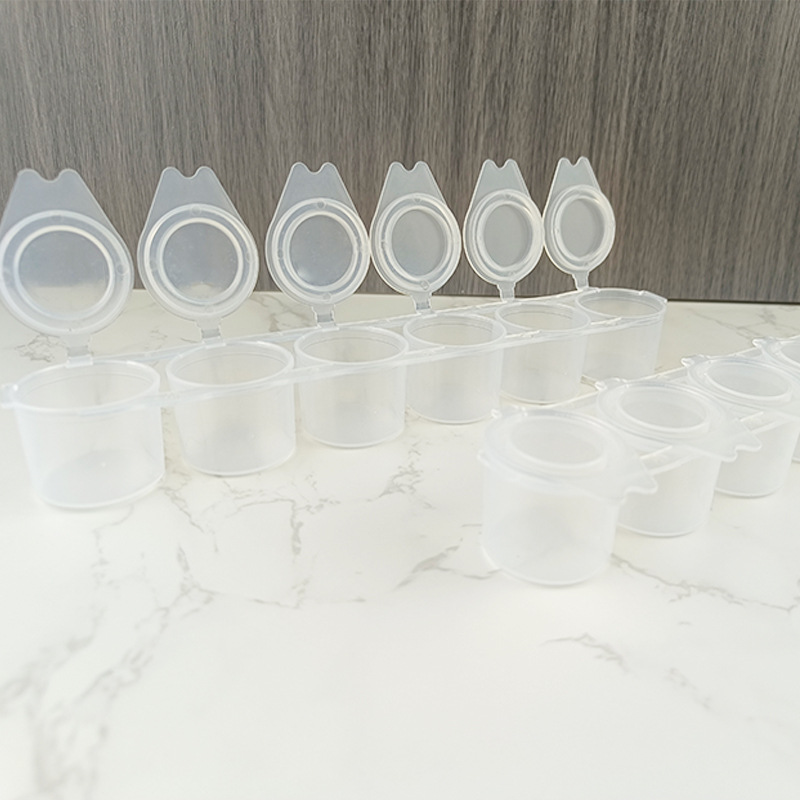 15ml Paint Box Manufacturers Wholesale Six Conjoined Set Painted Box Gouache Box Oil Painting Box Plastic Color Box Art