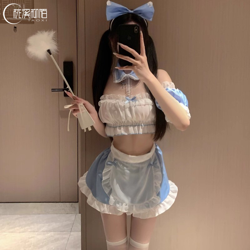 Sex lingerie sexy uniform pure desire maid pajamas free from bed passion temptation qq supplies suit