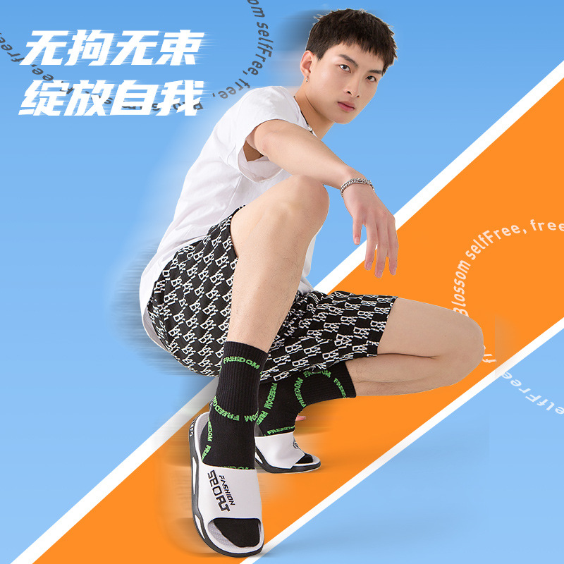 Picture of Slippers Men's Outdoor Wear Summer Non-slip Wear-resistant Outdoor 2024 New Internet-famous Household Outgoing Trendy Sandals and Slippers for Men
