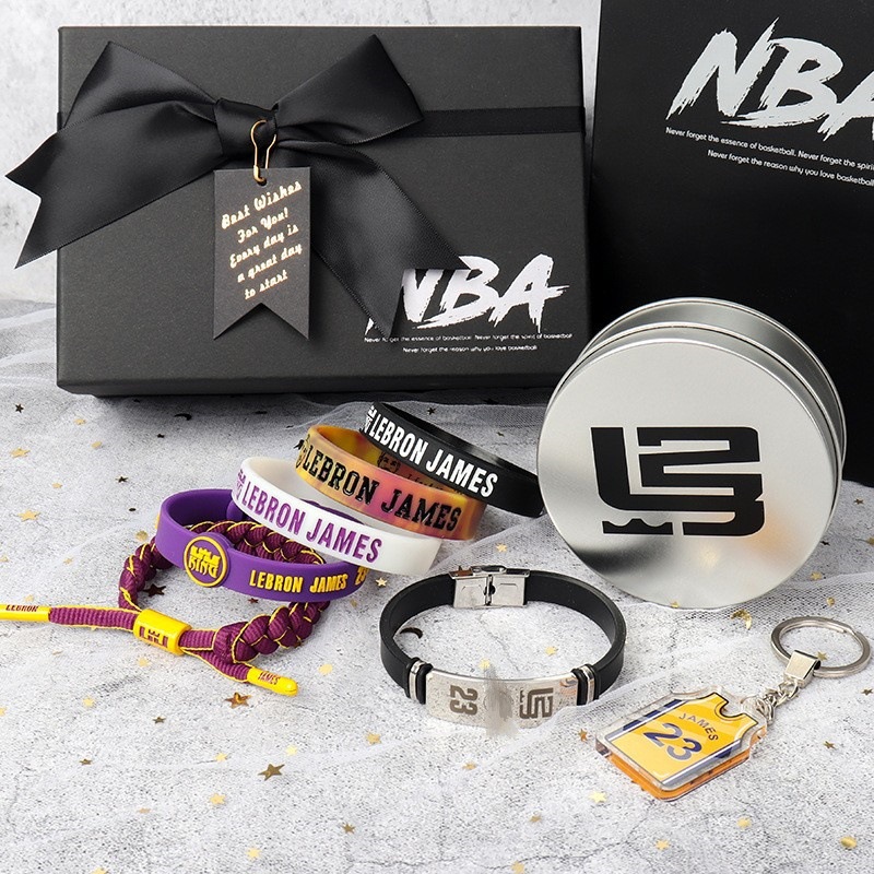 Picture of Basketball bracelet Kobe James Owen Curry Harden luminous fans around birthday gifts to boys hand rope