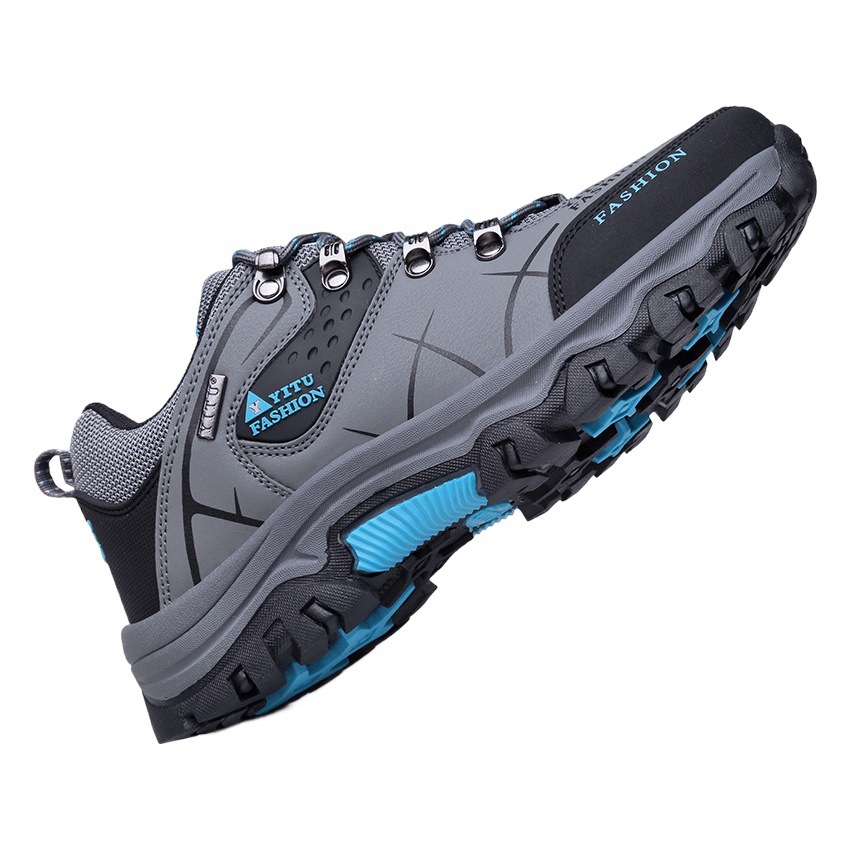 Outdoor Hiking Shoes for Men Cross-Border Supply 2023 New Large Size Hiking Travel Shoes Men's Shoes Cross-Country Casual Sports Shoes