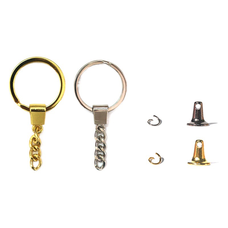 Elian diy epoxy mold gold and silver keychain silicone mold bag pendant jewelry cross-border exclusive
