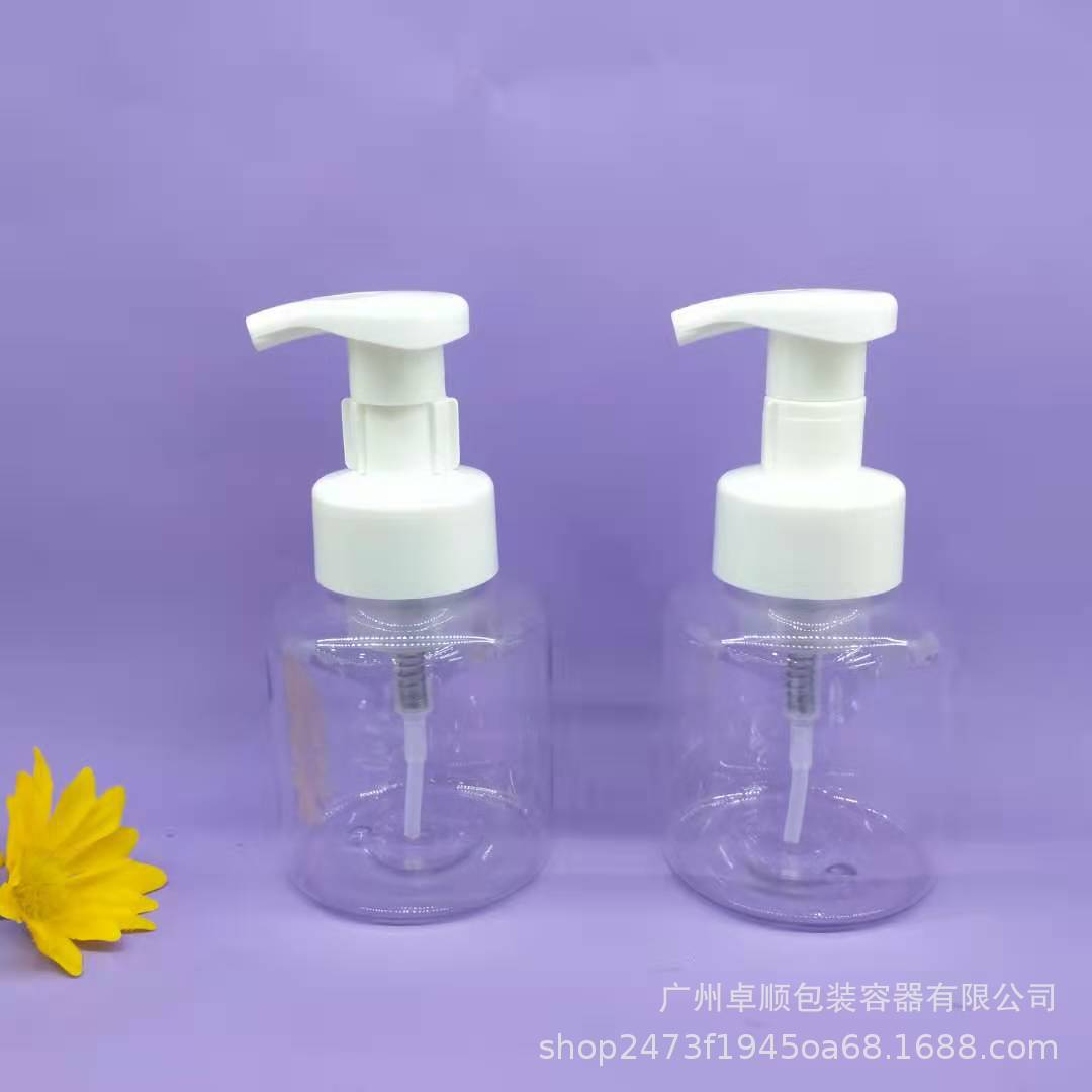 Factory hot sale 280ML cleansing foam hand sanitizer foam disinfectant foam PET plastic Press bottle