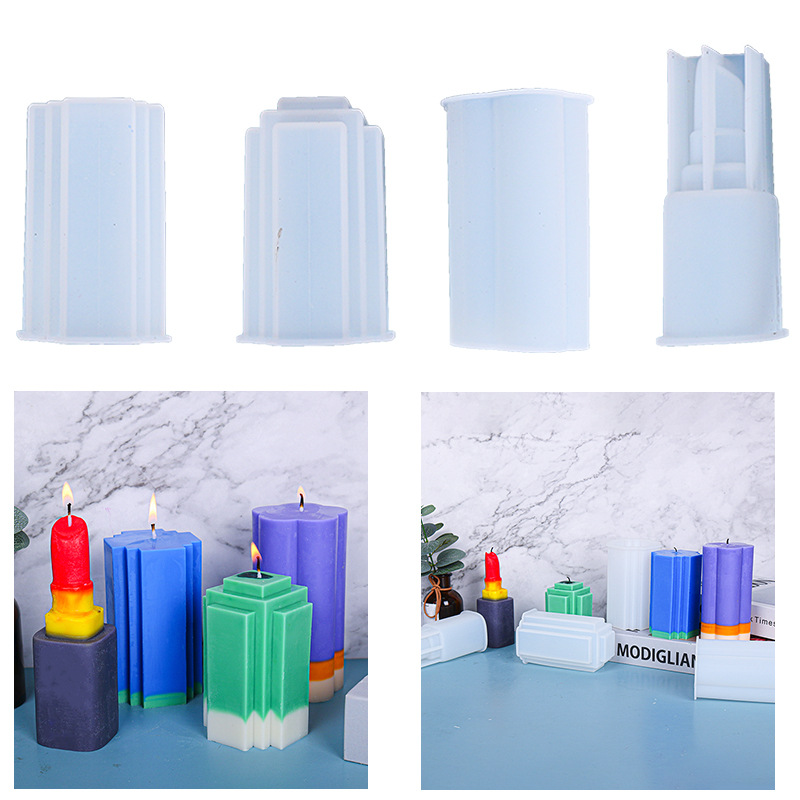 Picture of Smug drop glue mold volume candle silicone mold Amazon best selling candle handmade soap