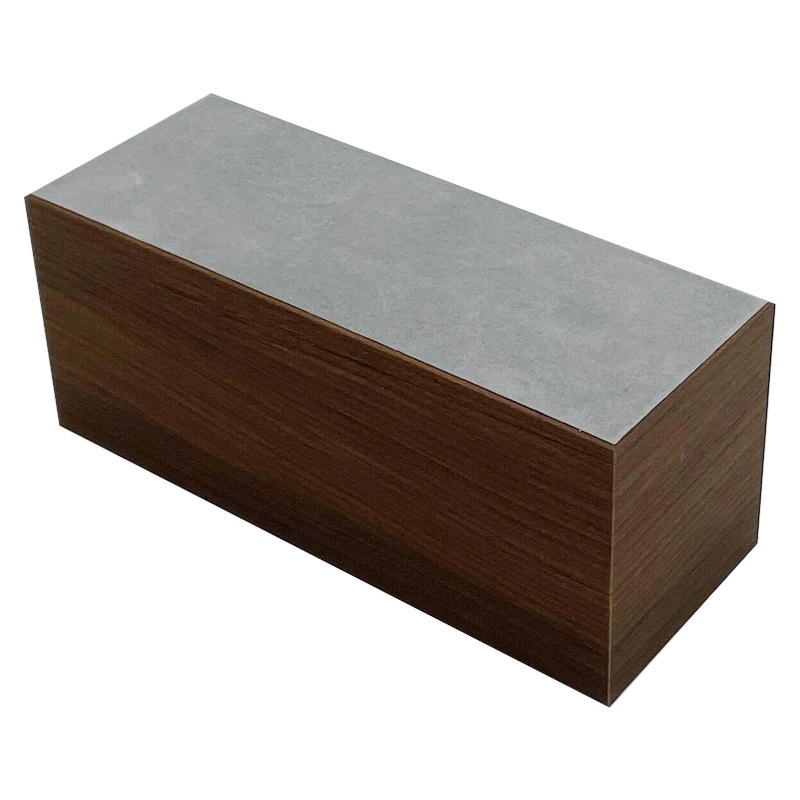 Picture of in stock wholesale black walnut pattern wooden multifunctional pen holder storage box wooden pen holder storage finishing box desktop