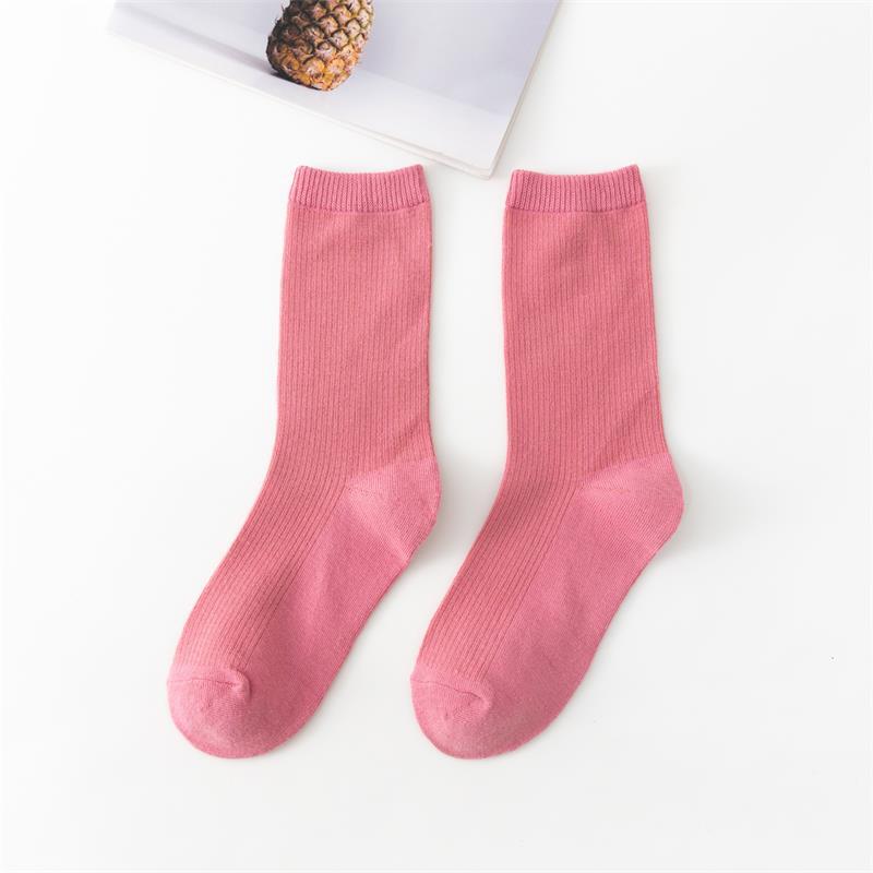 Picture of Spring and summer women's socks solid color dopamine color tube socks Zhuji pile socks ladies candy color socks cotton socks