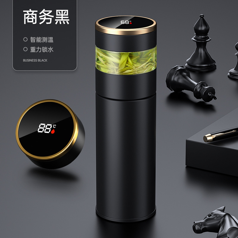 Picture of 316 Stainless Steel Tea Water Separation Thermos Cup Tea Cup Water Cup Home Business Portable Men's Cup Car Cup