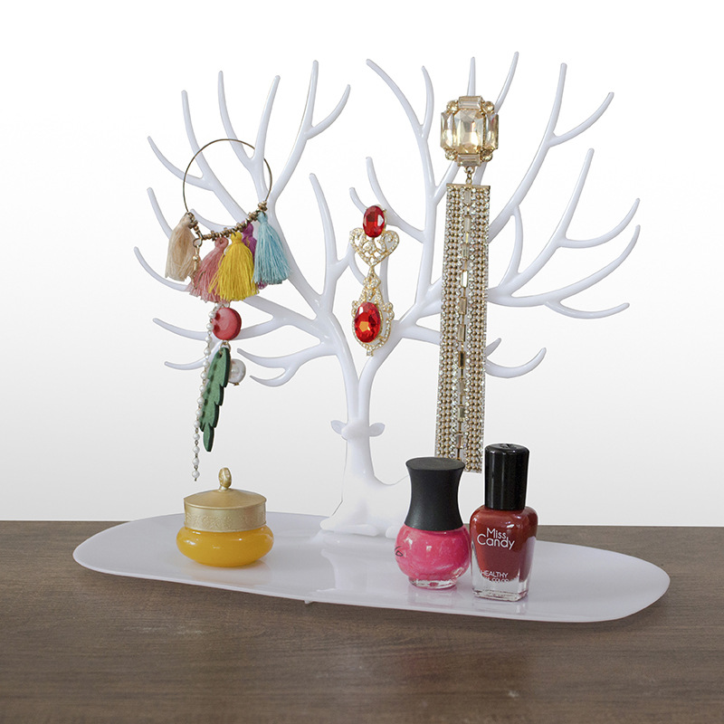 Picture of Fawn Goo Card Hanger Earring Rack Bracelet Jewelry Storage and Finishing Hanger Antler Tree Earrings Jewelry Display Rack