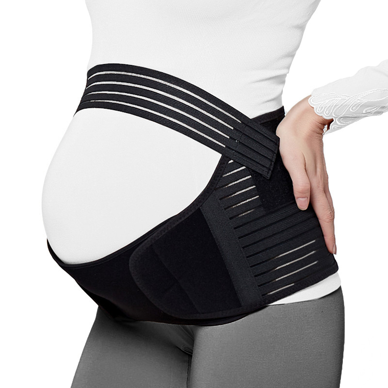 Picture of Pregnant Women's Products Breathable Abdominal Support Belt Maternity Belt Bandage Pubic Pain in the Second and Third Trimester of Pregnancy Double Fetal Belly Belt