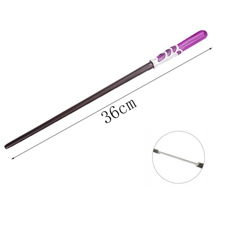 Picture of Harry Magic Wand Hermione Magic Wand Dumbledore cos Props Halloween Metal Core in stock Bare Wand