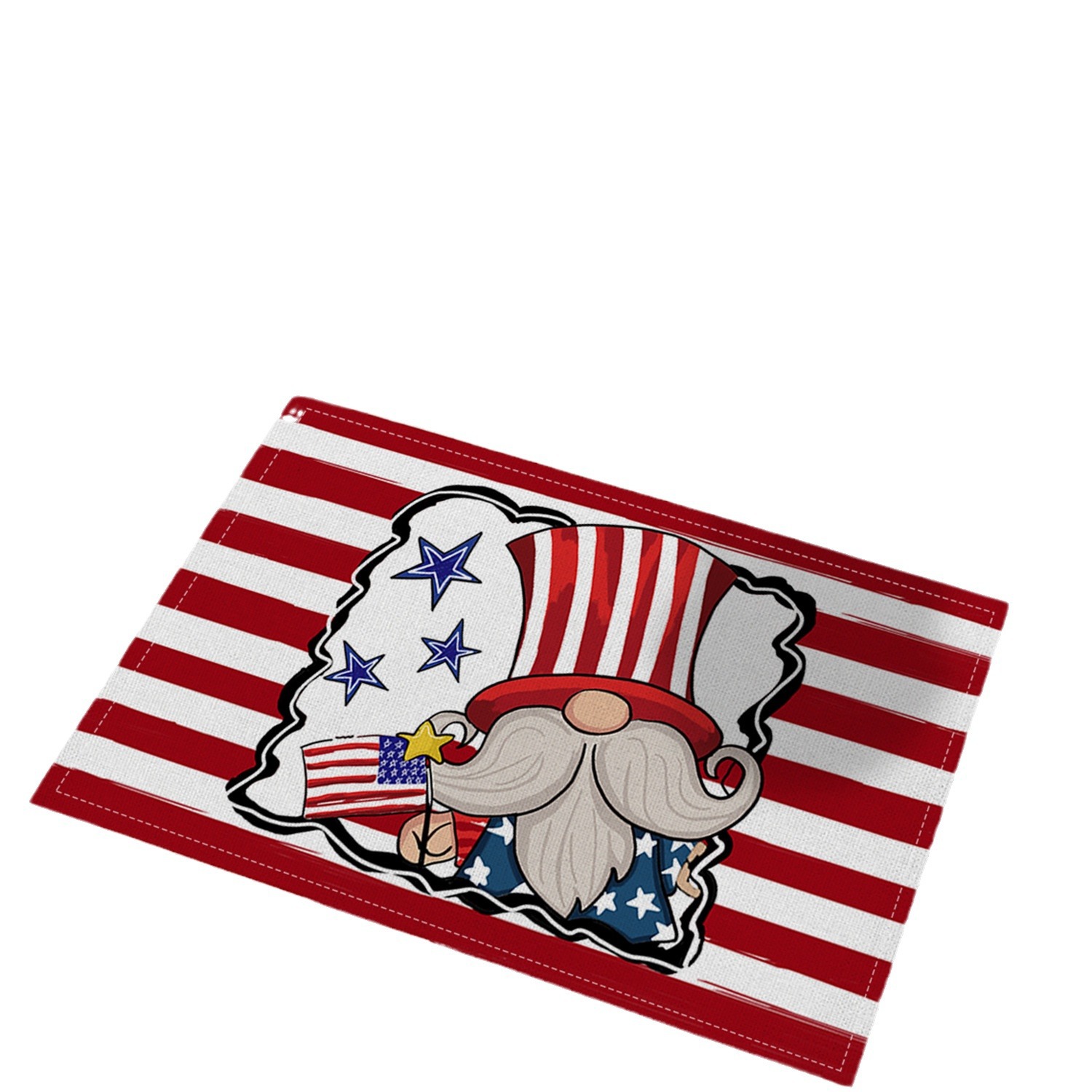 Picture of Independence Day placemat table insulation napkin waterproof household rectangular table mat anti-scald mat heat insulation mat cross-border
