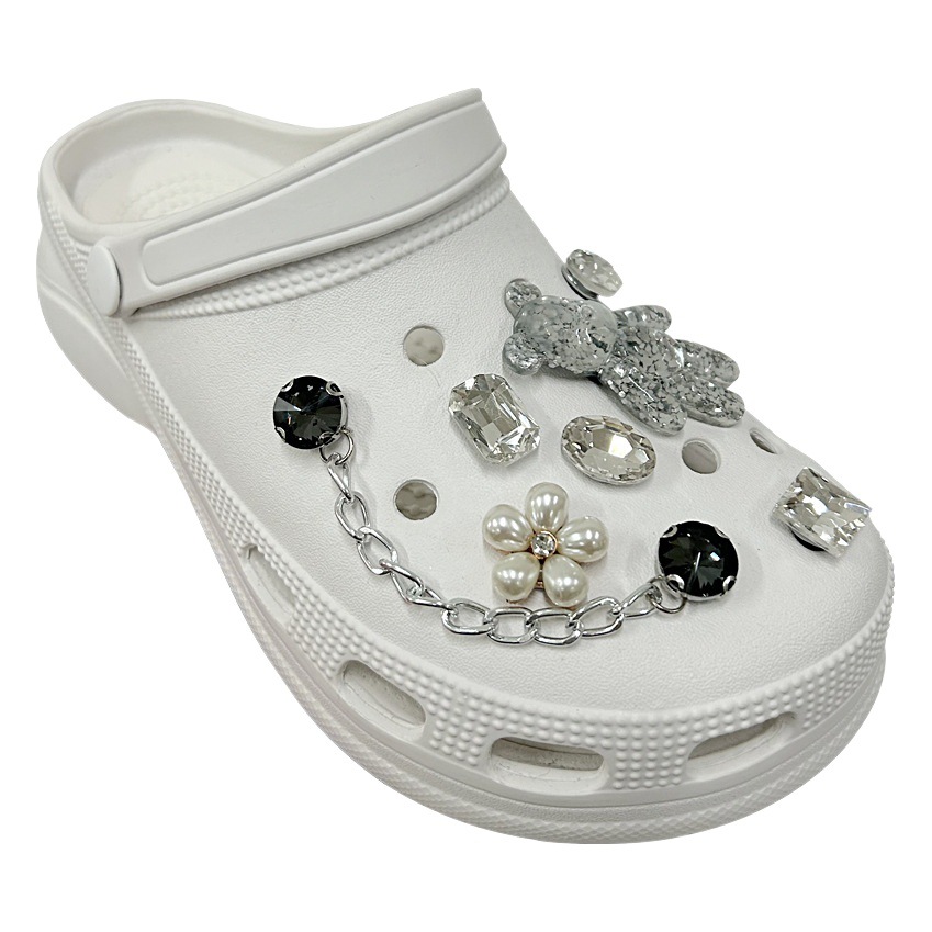 [sticky good delivery] cross-border hole shoes accessories accessories shoe flower decorative buckle shoe buckle suit removable diy