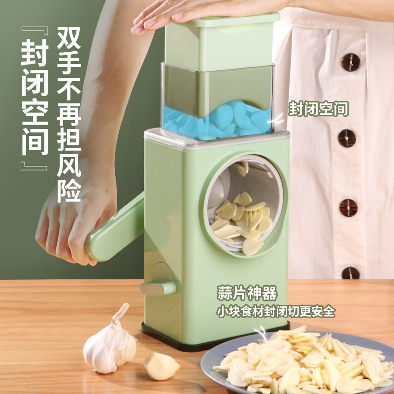 Picture of Storm Square Drum Vegetable Cutter Multifunctional Hand Cutter Potato Slicer Grater Vegetable Cutter