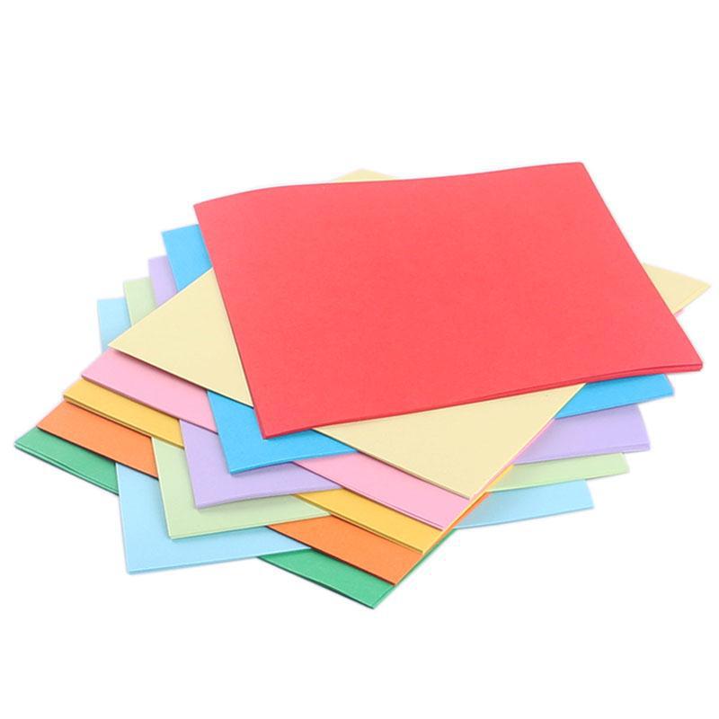 Picture of 15cm Square Color Paper Children's Handmade Origami Color Handmade Paper Hand Cut Paper Crane Origami
