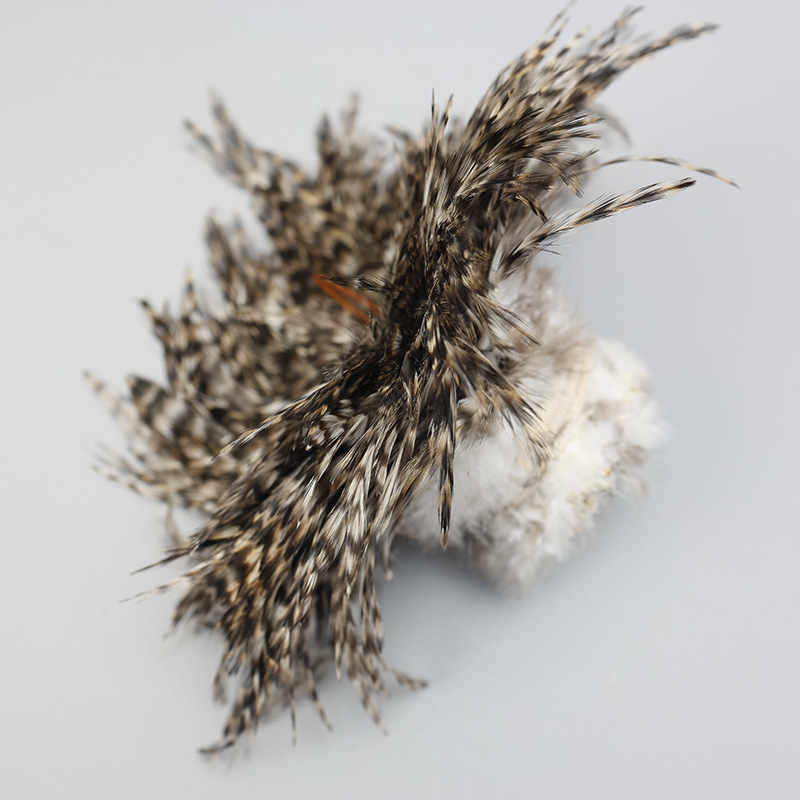 Picture of Wholesale Green Reed Feather Tips, a Bundle of Natural Primary Color Chicken Feathers, DIY Jewelry, Clothing, Crafts Materials, Feather Accessories