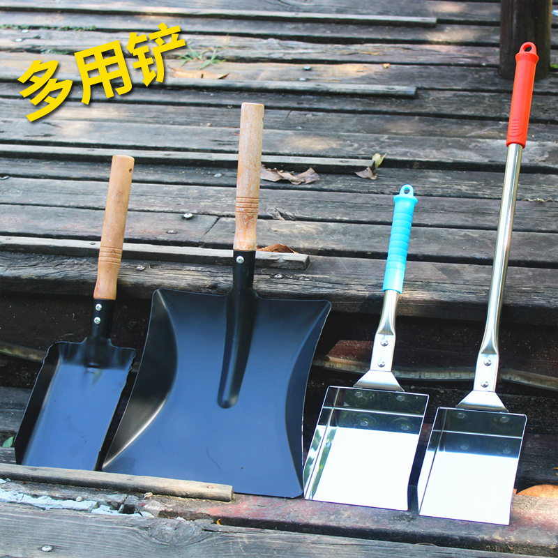 Shovel Gardening Shovel Flower Pot Planting Vegetable Flower Shovel Garden Dog Poop Shovel Charcoal Shovel Garden Tool