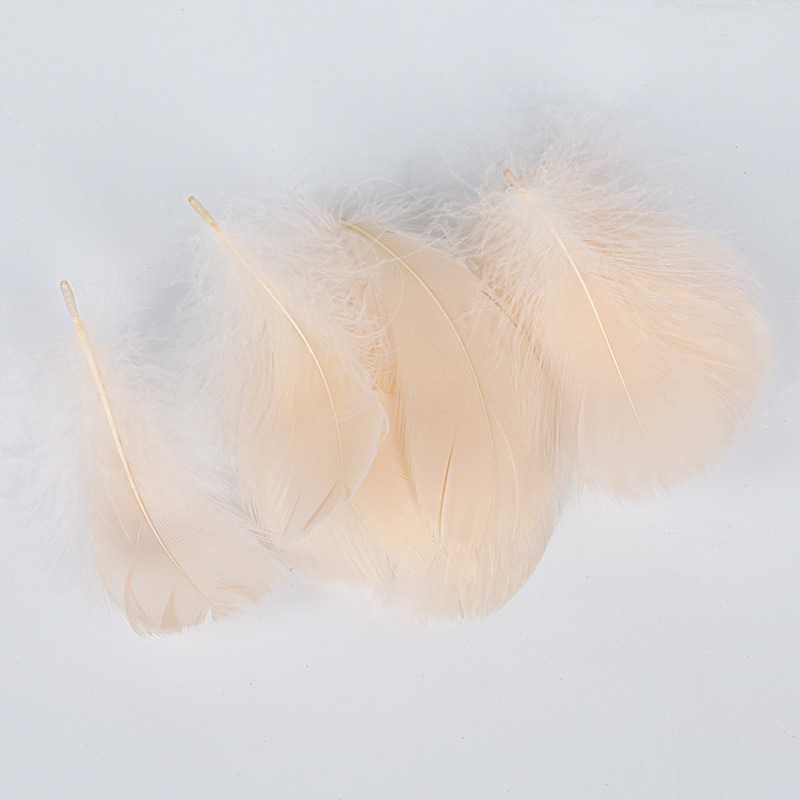 Picture of Special offer about 100 colored small floating feathers goose feather diy jewelry festival scene decoration filler feathers