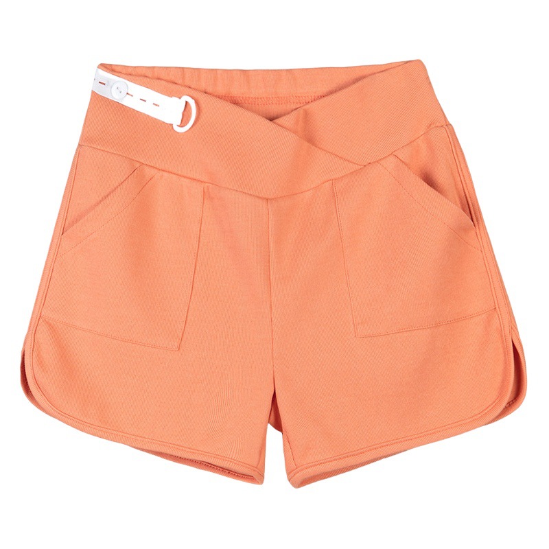 Pregnant women summer new low waist shorts wide leg pants shorts leggings casual pants pregnant women pants summer women