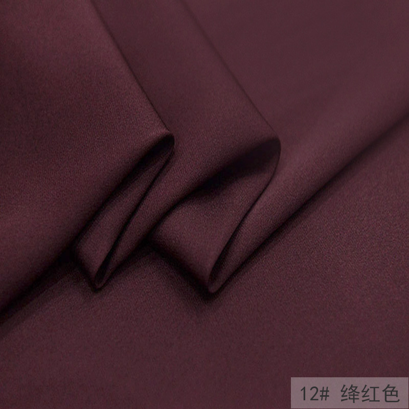 Picture of Hua Hong Silk Silk Stretch Double Joe 19 Mmi 140 Door-width Clothing Dress Fabric Dress Fabric Spot