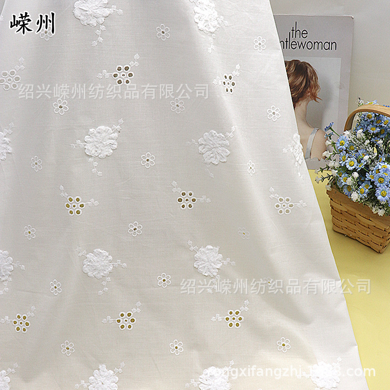 Manufacturers supply coiled ropes, coiled ribbons, embroidered women's dresses, children's embroidered fabrics, clothing, clothing, DIY handmade fabrics