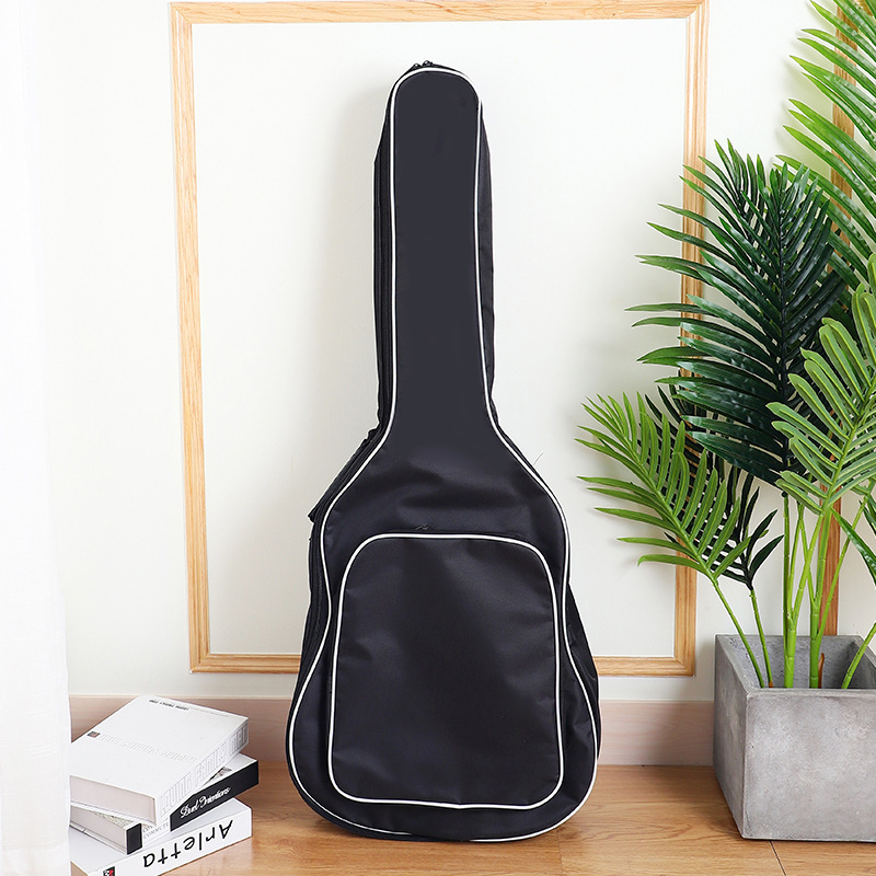 Picture of 41 Inch Guitar Backpack Cotton Waterproof Oxford Cloth Folk Guitar Storage Box Student Thickened Backpack
