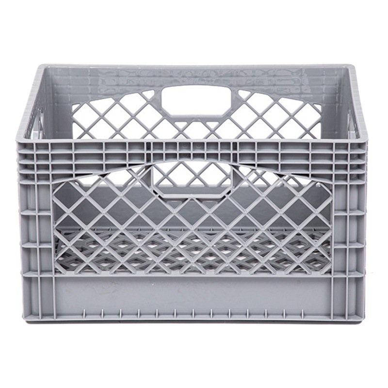 Milk Box 24 Quart Plastic Beverage Transport Basket Vegetable Beverage Logistics Transfer Box