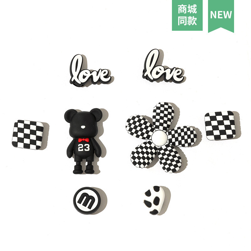 Cave Shoes Buckle Fit Cave Shoes Accessories Cartoon Cute Shoes Flower DIY Collocation Free Collocation Removable
