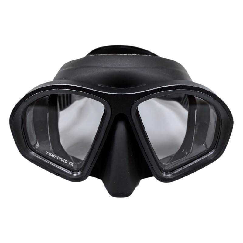 Free diving goggles aluminum alloy frame diving mirror HD anti-fog low volume snorkeling mirror Apollo