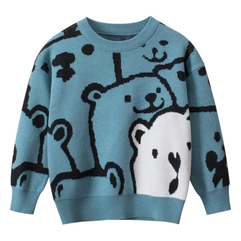 27Kids Brand Kidsren's Clothing Autum New 2024 Fashionable Kidsren's Knitwears Boys' Knitwears Wholesale One Piece Consignment