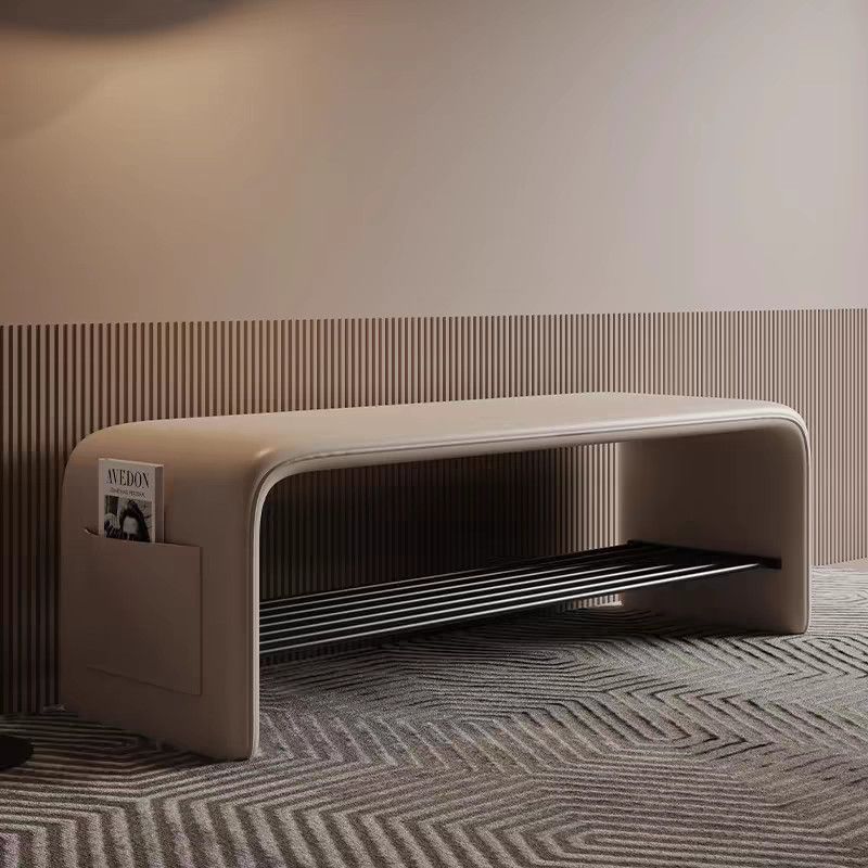 Light luxury shoe change stool door door home can sit on shoe stools and shoe cabinets into the house