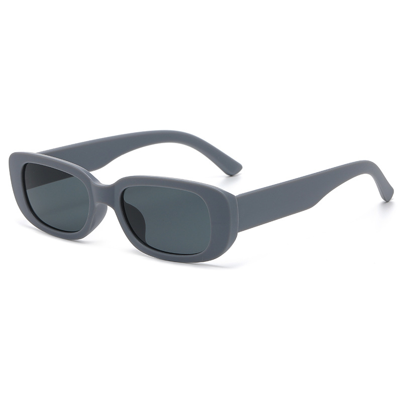 Picture of New Fashion Candy Color Cat's Eye Sunglasses European and American Fashion Street Shooting Joker Small Frame Plastic Tooth Sunglasses s23081