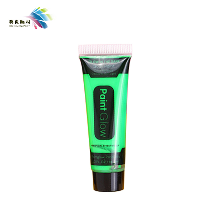 Picture of Cross-border water-based fluorescent face paint fluorescent paint hand-painted paint Halloween face painting diy paint wholesale