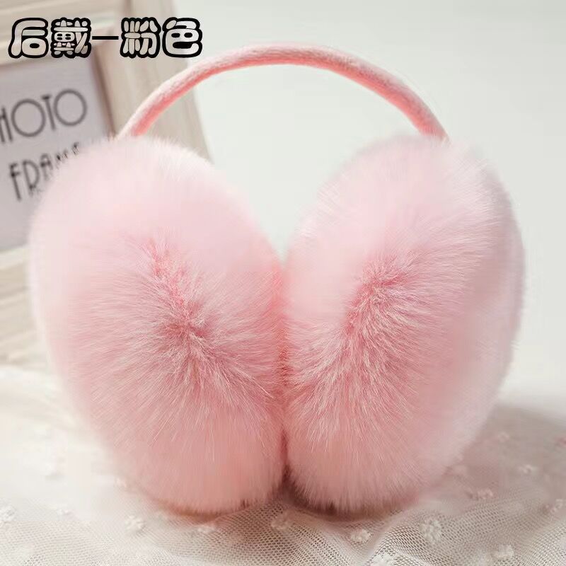 Picture of Winter after wearing earmuffs earmuffs women winter warm earmuffs winter earmuffs women's earmuffs men's earmuffs factory outlet