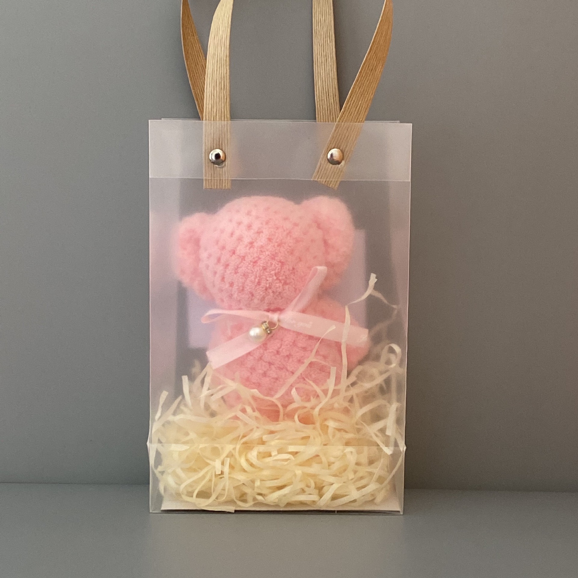 Picture of Coral Fleece Cute Bear Square Bridesmaid Best Man Accompanying Gift Opening Ceremony Shop Gift Pineapple Small Towel