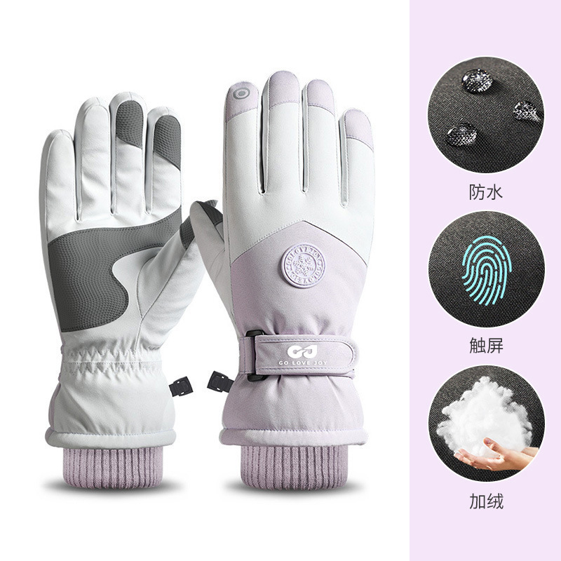 Picture of 2025 Winter Skiing Cycling Women's Anti-Slip Waterproof Warmth Touch Screen Motorcycle Men's Cross-Border Wholesale