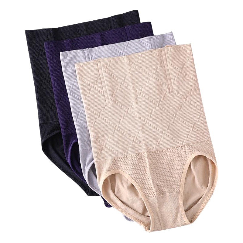 Seamless High waist women's postpartum belly shaping pants seamless body shaping stomach lifting hip shaping body shaping pants women's body shaping pants
