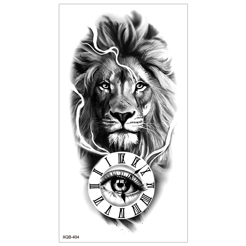Picture of New Half Arm Tattoo Stickers Cross-border Amazon Hot Selling Set Dark European and American Realistic Waterproof Tattoo Stickers Wholesale