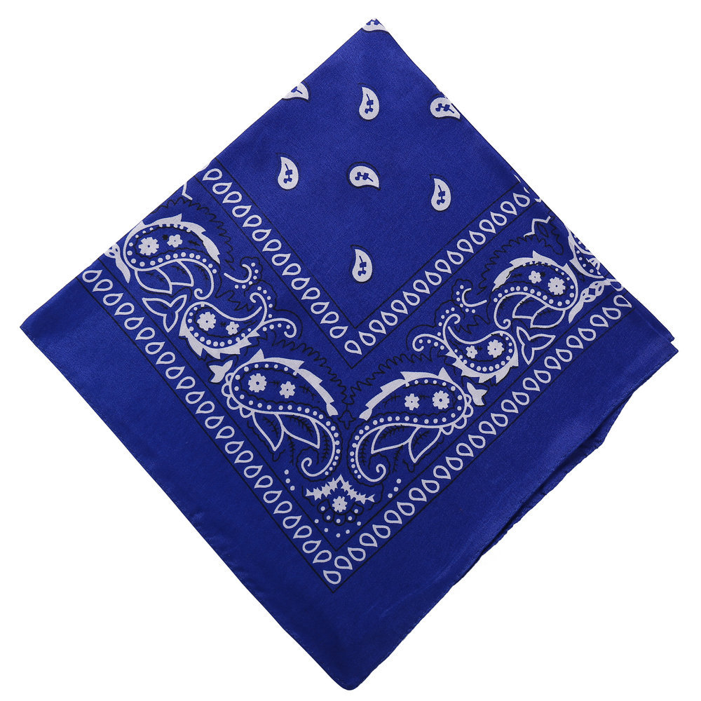 Picture of Amazon Europe and America Outdoor Riding Multifunctional Turban Cashew Flower Square bandana Magic Turban