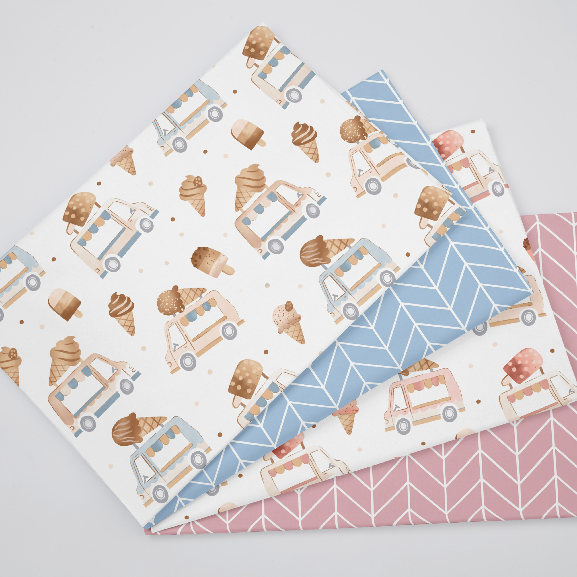 Wholesale Supply of 1.6m Widths 133*72 Twill Digital Printed Cartoon 40S Jet Cotton Fabric