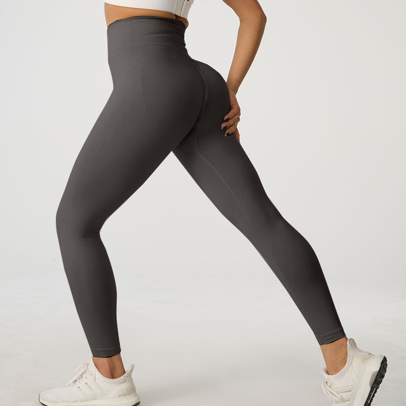 Picture of Wholesale spring peach hip yoga pants sports cycling pants quick-drying yoga clothing high waist tight fitness pants generation hair