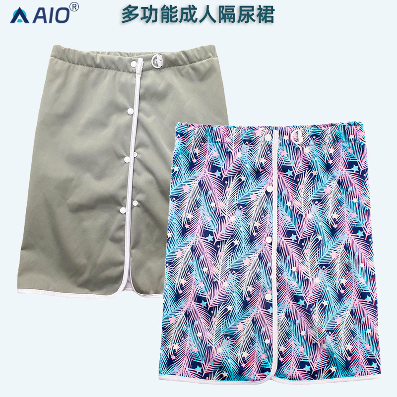 Picture of Foreign trade multi-functional adult urine skirt waterproof and leak-proof bed-ridden elderly re-use urine pad manufacturers wholesale