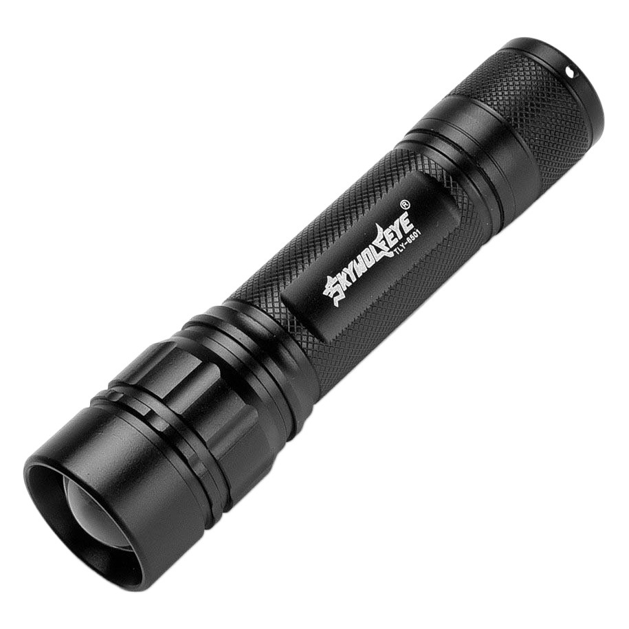 Cross-Border Pm30Tg Long-Range Zoom Cob + White Laser Bright Flashlight Led Outdoor Camping Style Lighting Flashlight