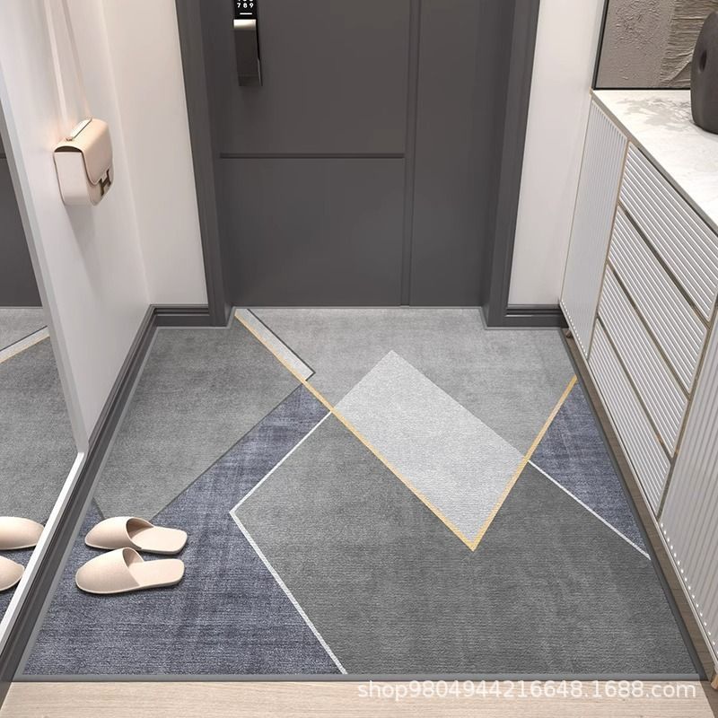 Picture of Diatom mud floor mat entrance door door mat bathroom bathroom toilet kitchen disposable non-slip floor mat