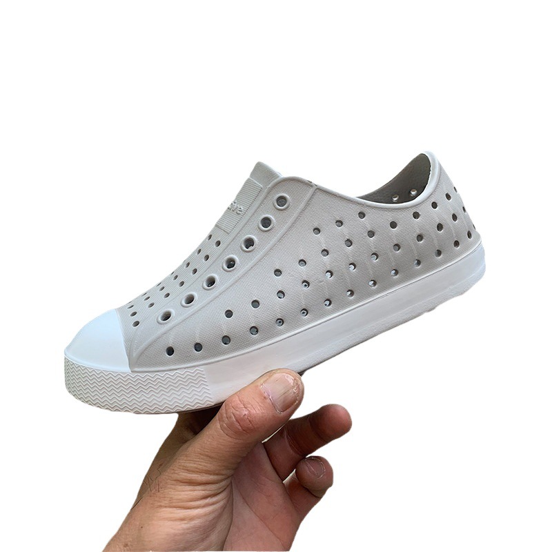Bambootune Cave Shoes Men and Women Couple Summer Hollow Toe Beach Sandals Breathable Wading Casual Korean Style