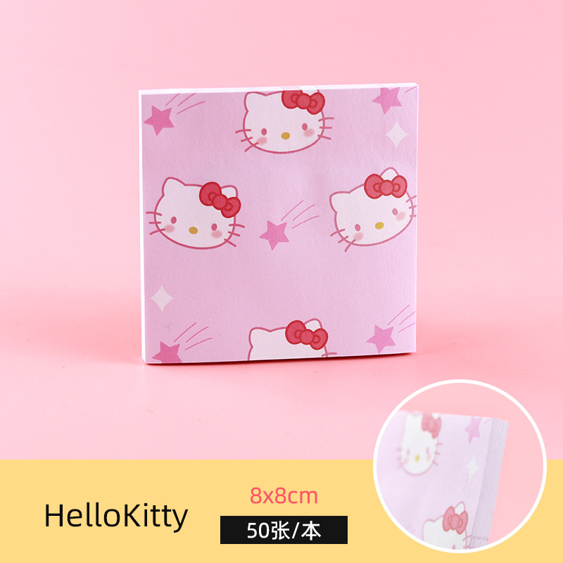 Picture of Ins style summer color egg yolk halo note sticker student hand account sticker simple gradient sticky note wholesale