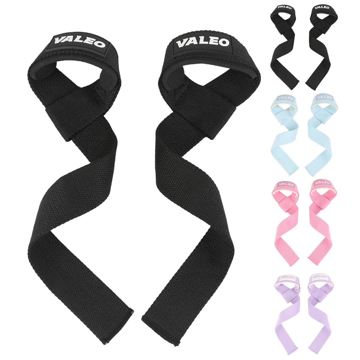 Valeo fitness tension belt thickened pull-up hard pull-up booster belt non-slip wear-resistant wrist guard sports protector