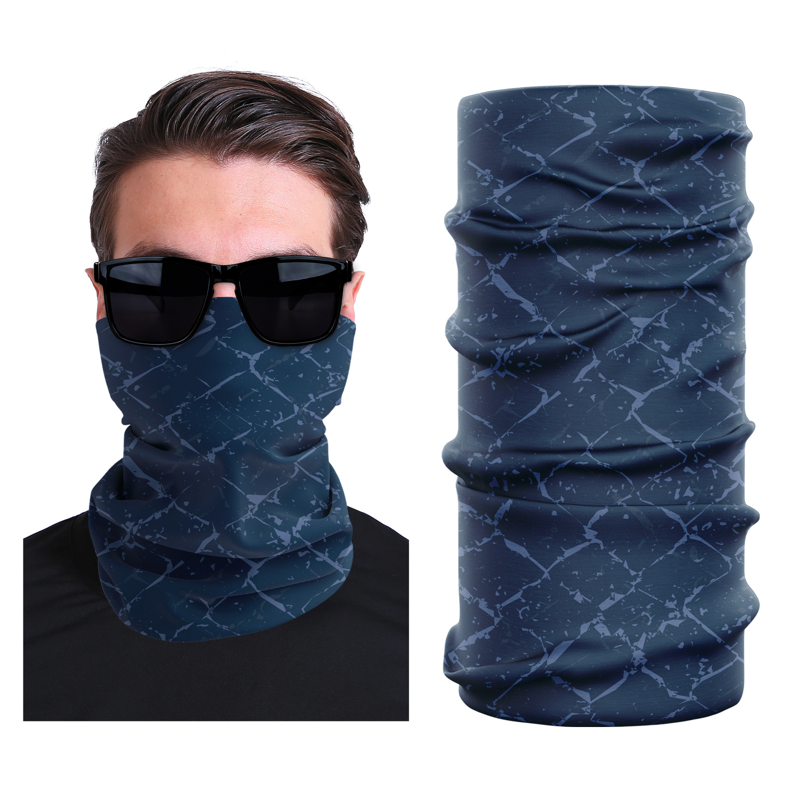 Picture of Xunhui magic scarf outdoor scarf mountaineering riding scarf high elastic seamless Ice Silk face towel cross-border bandana