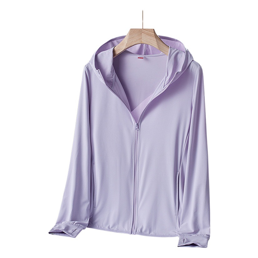 Japan Uyi Library Sun Protection Clothing for Women, Anti-Uv Knitted Ice Silk Breathable Upf50+ Outdoor Sports Sun Protection Clothing for Men