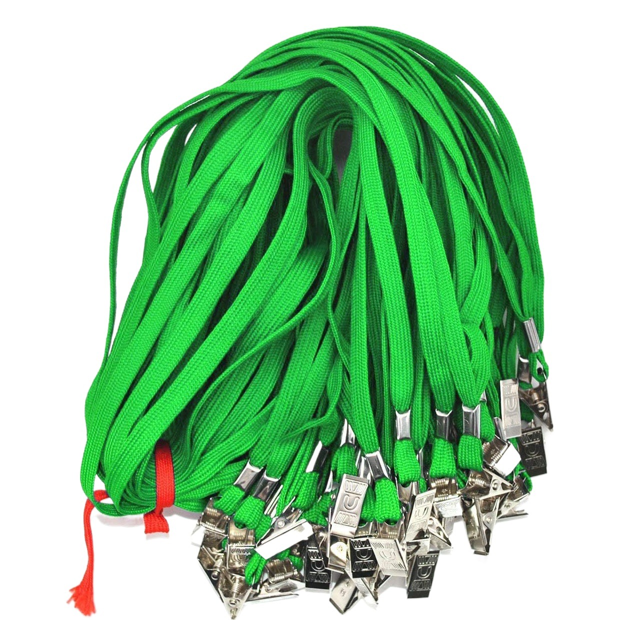 Amazon hot sale ID name badge clip badge lanyard with swivel hook suitable for office School